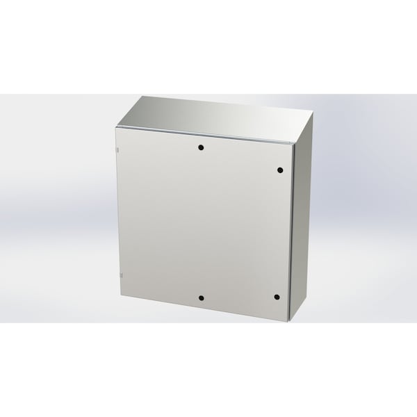 1/4 Turn Latch Electrical Enclosures, 36 in H, 12 in D, 36 in W, NEMA 3R, 4, 4X, 12, 13